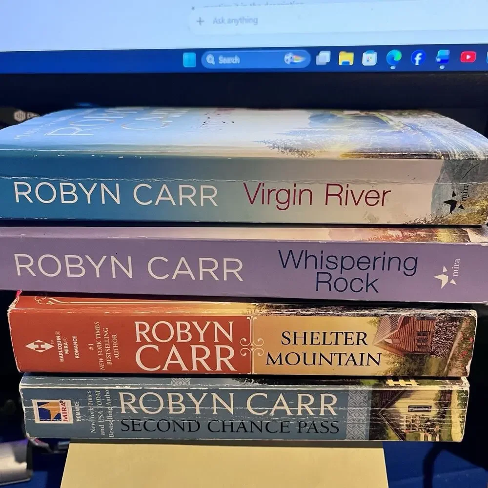 Robyn Carr Virgin River Series 4 Book Lot Paperback Bundle Netflix VG